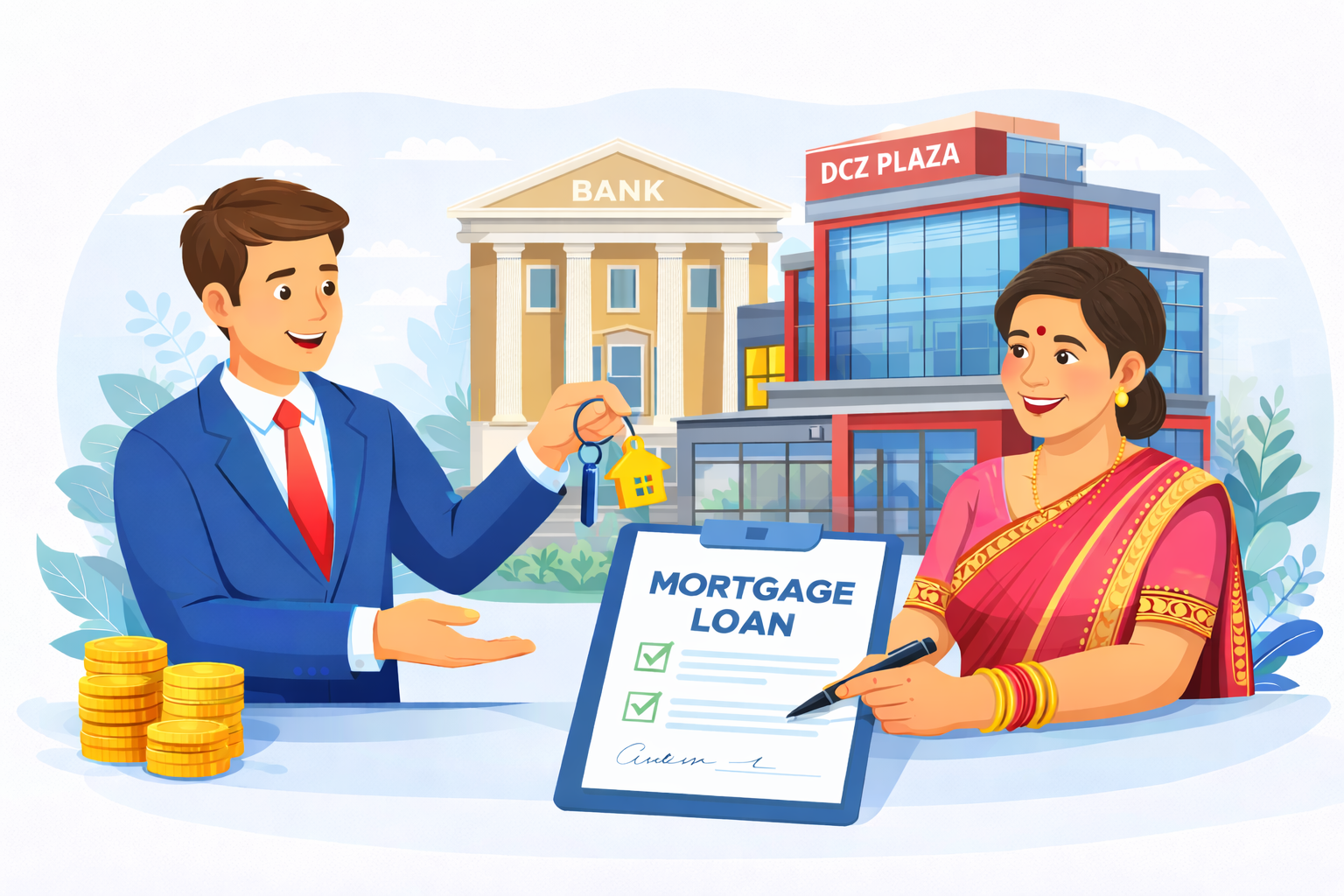 Mortgage loan Illustration